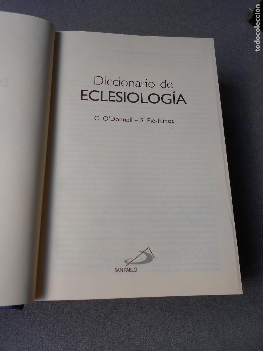 Libros de segunda mano: DICCIONARIO DE ECLESIOLOGIA - Foto 3