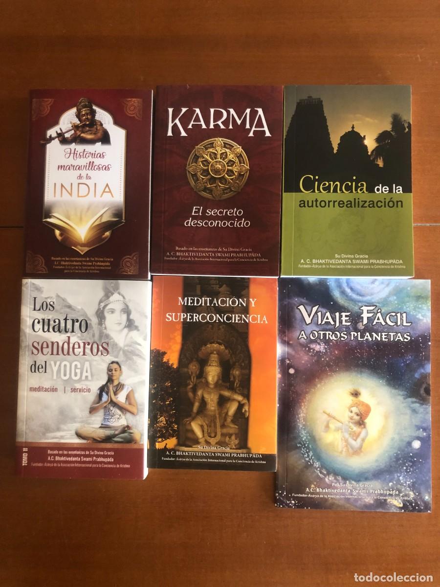 Libros de segunda mano: 6 libros de A.C. Bhaktivedanta Swami Prabhupada