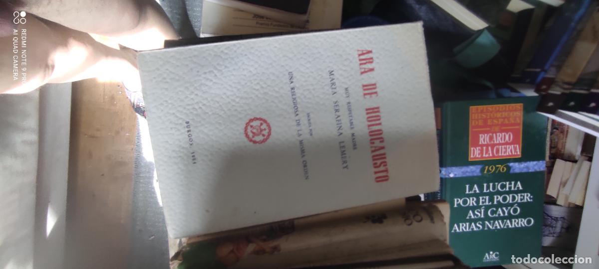 Libros de segunda mano: ARA DE HOLOCAUSTO&hellip; MADRE MAR&Iacute;A SERAFINA LEMERY