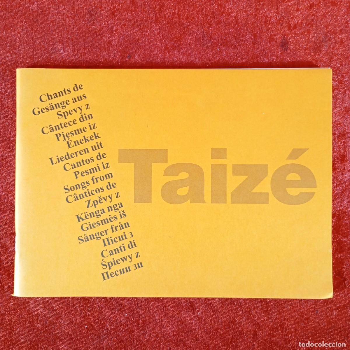 Libros de segunda mano: TAIZ&Eacute; - 1999 - CANTOS ESPIRITUALES / 1119