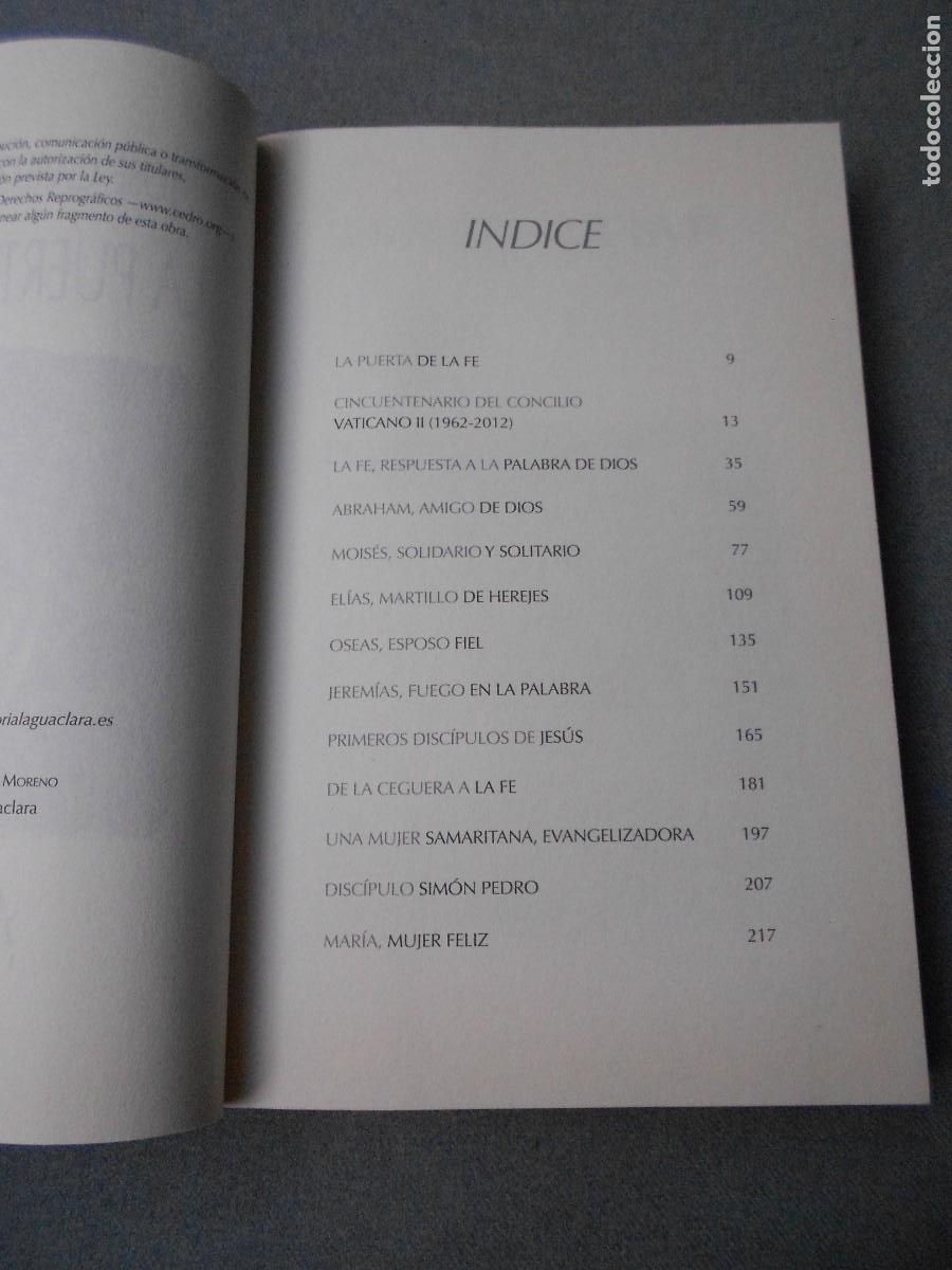 Libros de segunda mano: LA PUERTA DE LA FE. SAMPEDRO - Foto 4