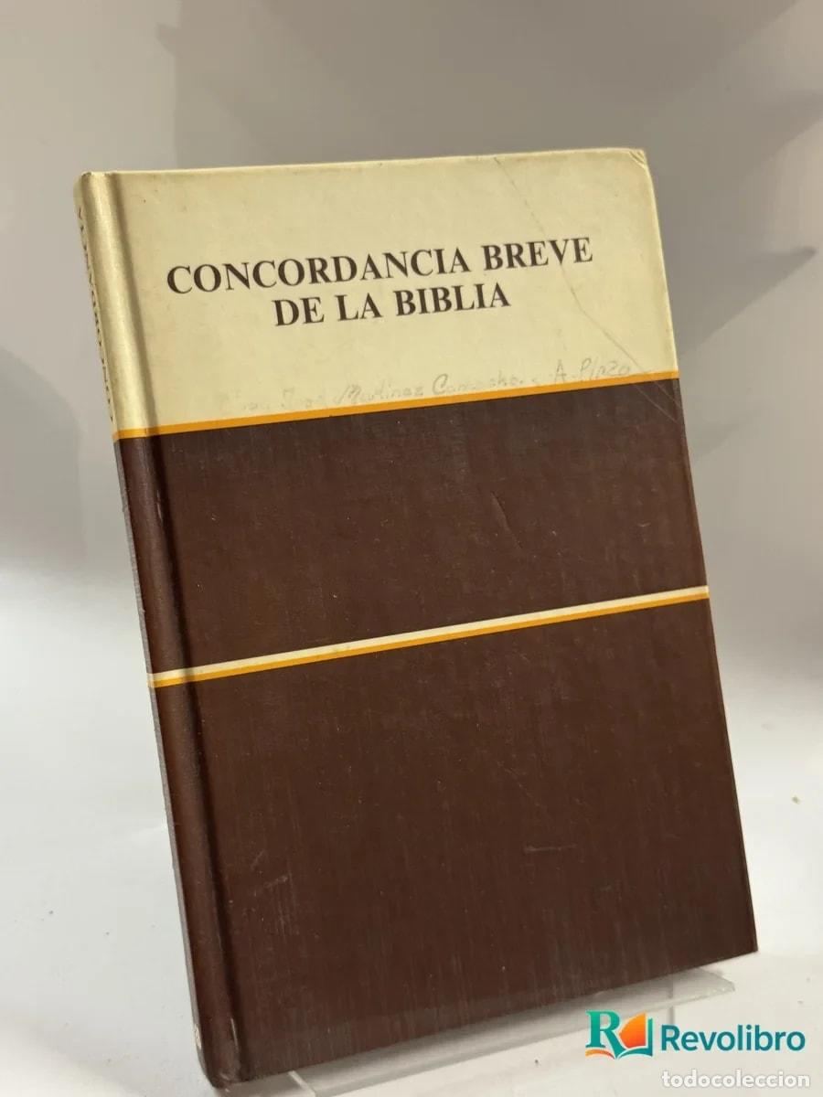 Libros de segunda mano: Concordancia Breve de la Biblia - Reina-Valera