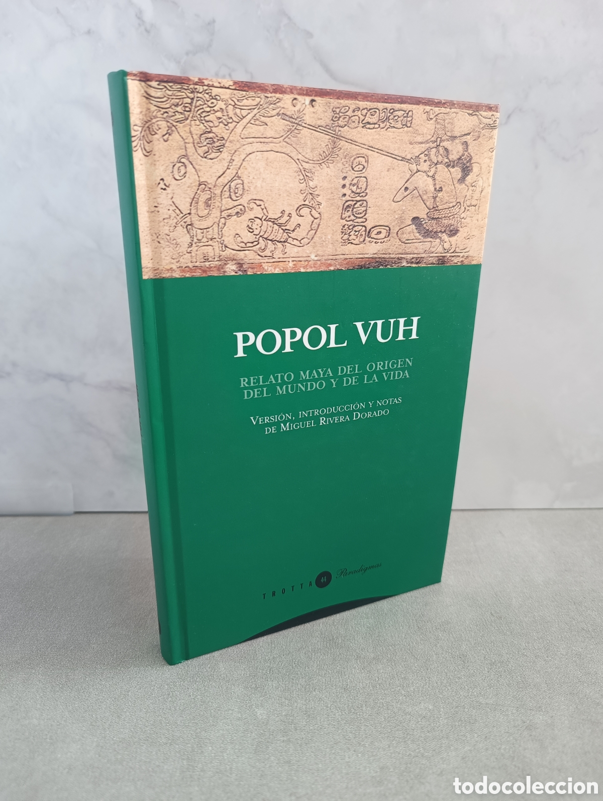 Libros de segunda mano: POPOL VUH, RELATO MAYA DEL ORIGEN DEL MUNDO Y DE LA VIDA. TROTTA.