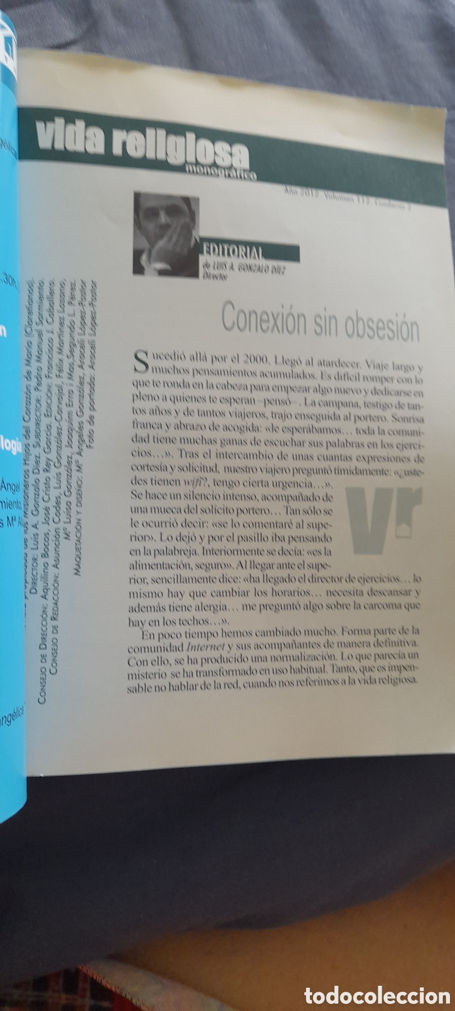 Libros de segunda mano: Internet en la vida religiosa. Conexi&oacute;n sin obsesi&oacute;n - Foto 3