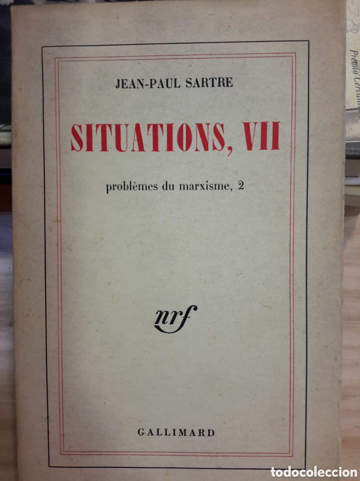 Gebrauchte B&uuml;cher: Jean-Paul Satre. Situations, VII. Probl&egrave;mes du marxisme, 2