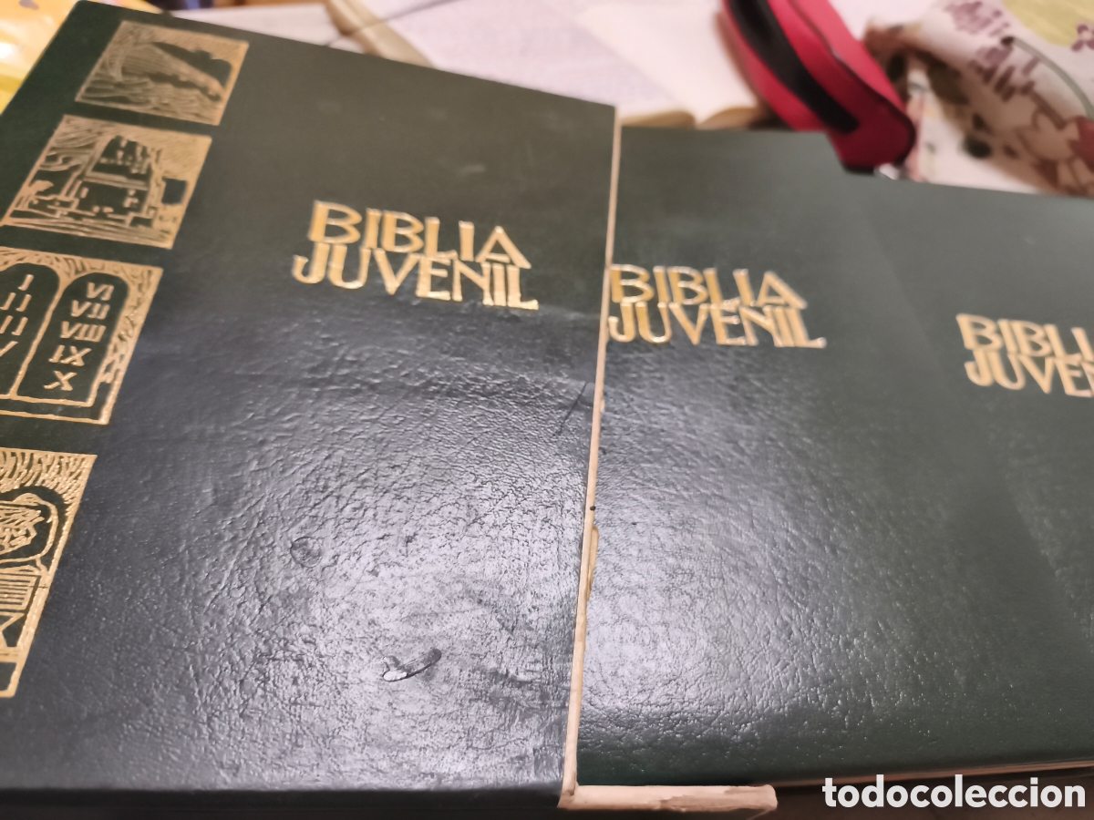 Libri di seconda mano: BIBLIA JUVENIL NUEVO Y ANTIGUO TESTAMENTO.2 TOMOS CON ESTUCHE. GIRABAL, JOS&Eacute; M&ordf;. ED. MONAR 1979