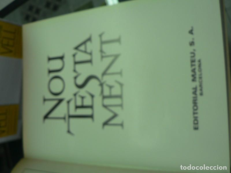 Libros de segunda mano: Nou Testament - Editorial Mateu - 1969 - Foto 3