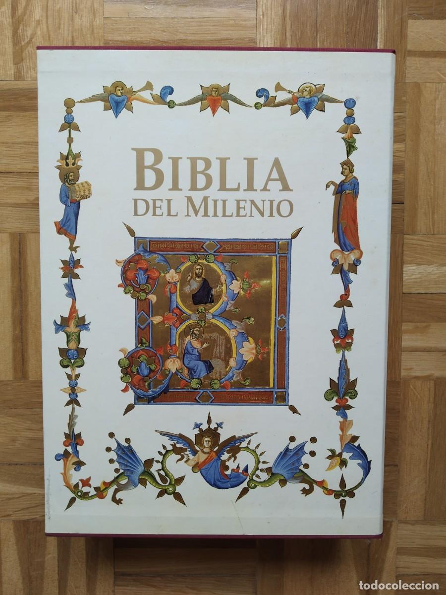 Second hand books: BIBLIA DEL MILENIO EDICIONES SAN PABLO 2000 EDICION LUJO IMPRESA EN ITALIA MUY DECORADA VER FOTOS