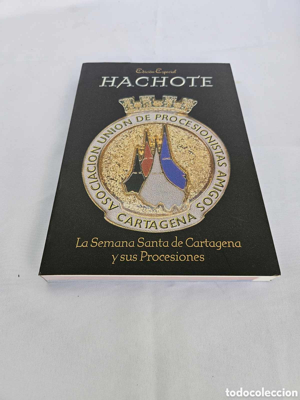 Libros de segunda mano: HACHOTE. ASOCIACION UNION DE PROCESIONISTAS AMIGOS CARTAGENA. LA SEMANA SANTA Y SUS PROCESIONES