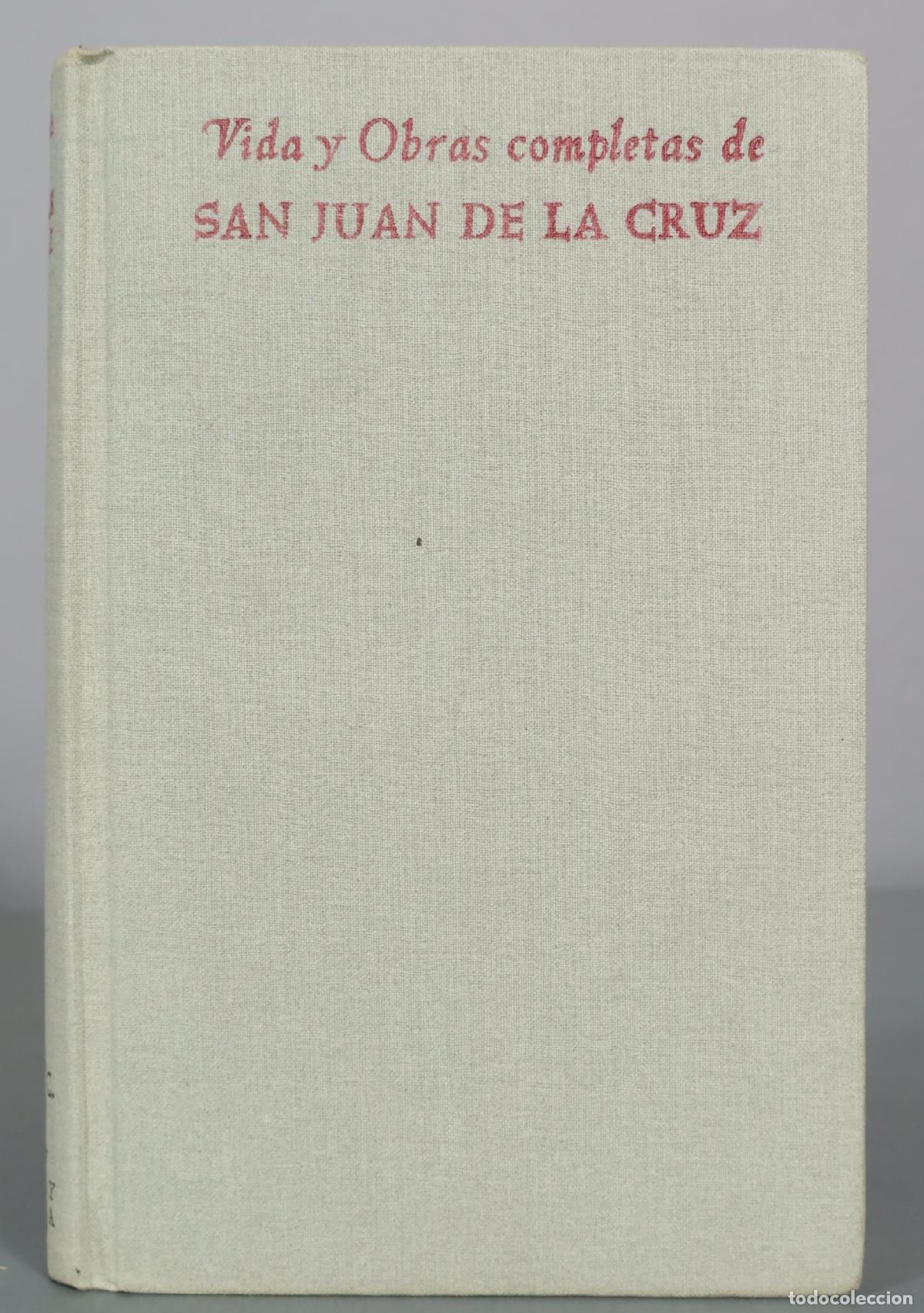 Libros de segunda mano: Vida y Obras de San Juan de la Cruz - Cris&oacute;gono de Jes&uacute;s - Biblioteca de Autores Cristianos 1964