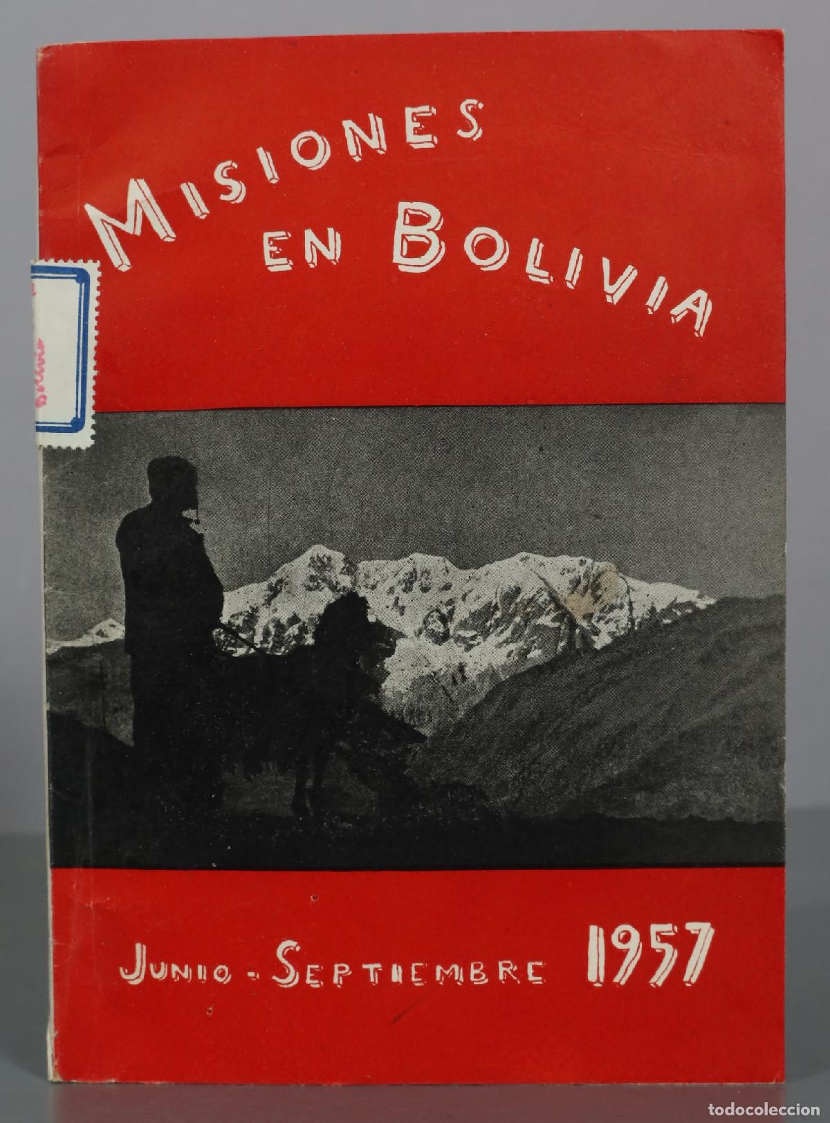 Libros de segunda mano: Misiones en Bolivia - Imprenta privada del Colegio Puerto de Santa Mar&iacute;a
