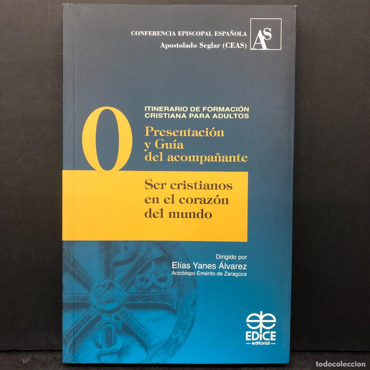 Libros de segunda mano: PRESENTACI&Oacute;N Y GU&Iacute;A DEL ACOMPANYANTE - SER CRISTIANOS EN EL CORAZ&Oacute;N DEL MUNDO / 1472