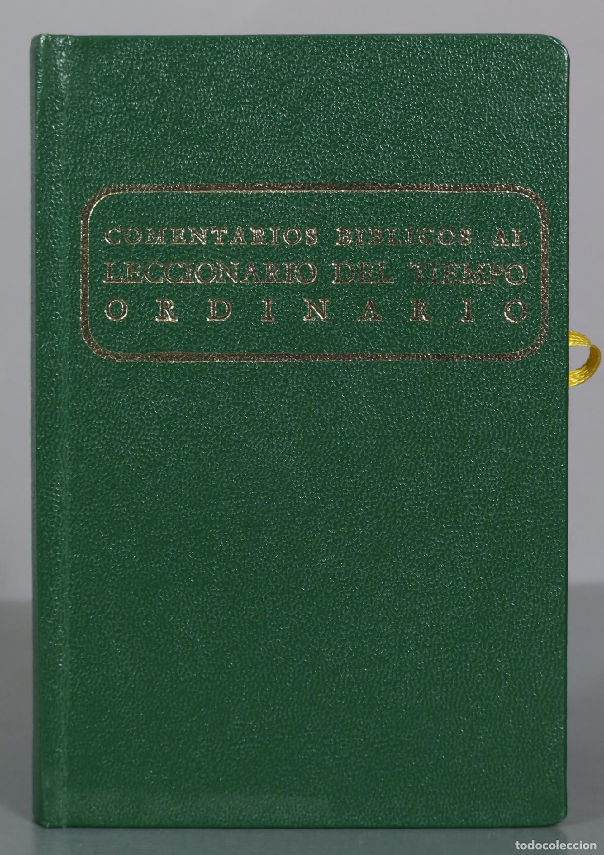 Libros de segunda mano: Comentarios biblicos al leccionario del tiempo ordinario