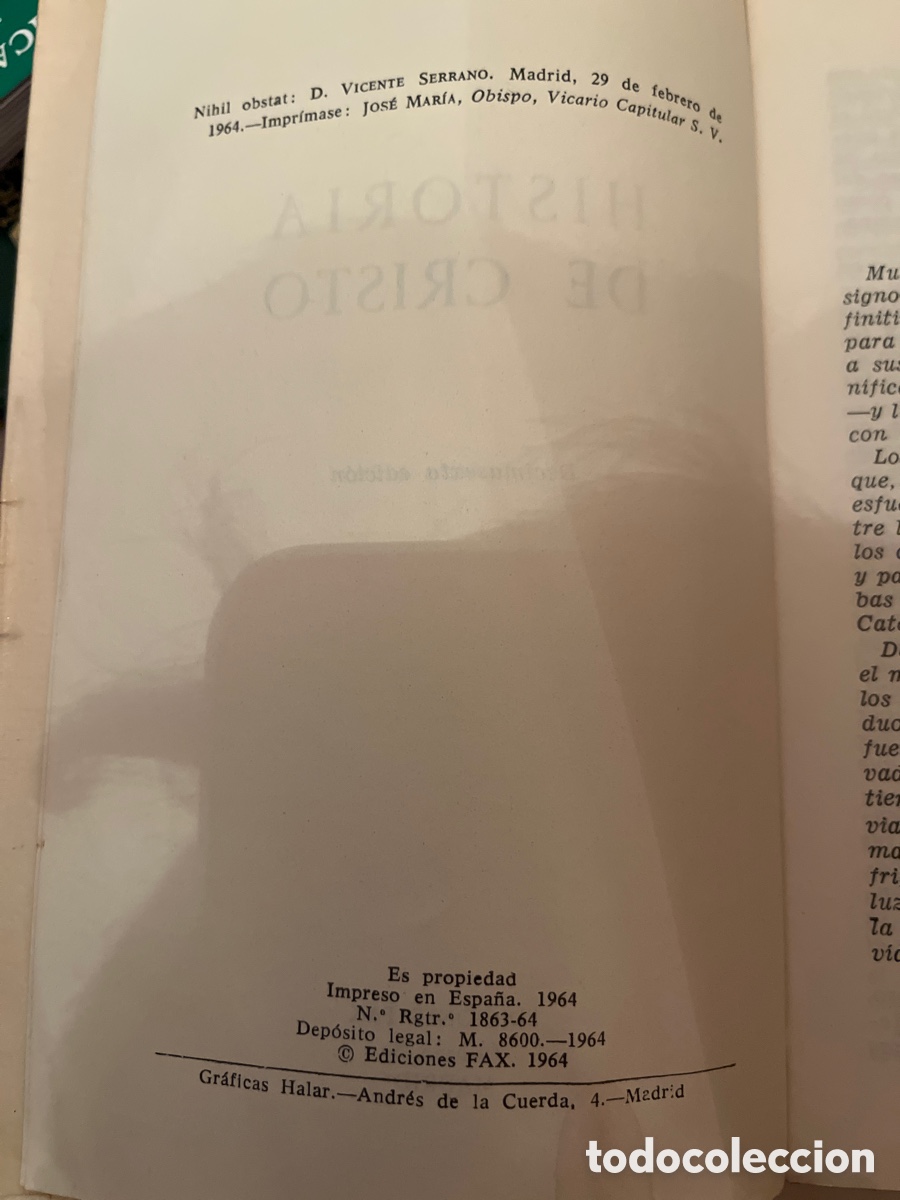 Libros de segunda mano: Historia de Cristo Giovanni Papini - Foto 2