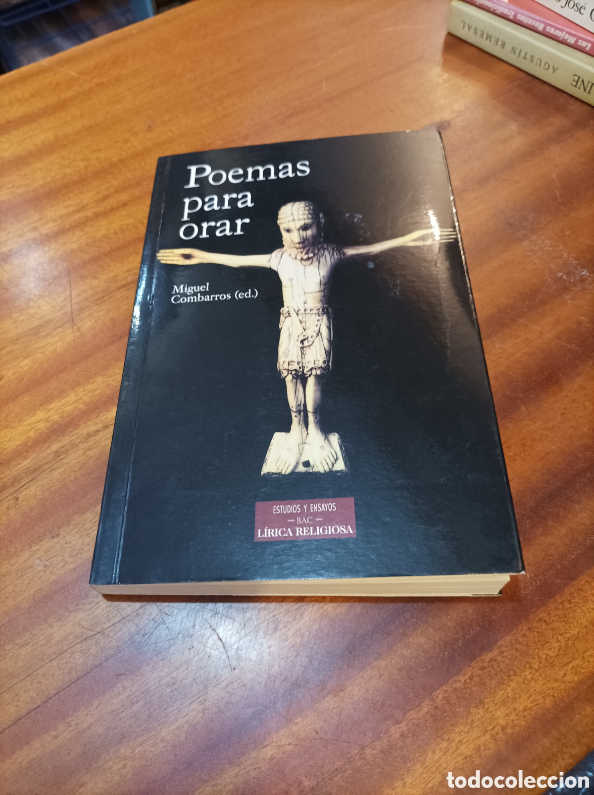 Libros de segunda mano: POEMAS PARA ORAR . MIGUEL COMBARROS.LIRICA RELIGIOSA. AUTORES CRISTIANOS
