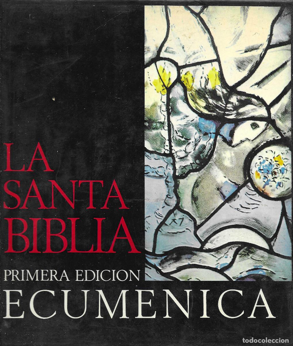 Libros de segunda mano: Religi&oacute;n. La Santa B&iacute;blia Primera Edici&oacute;n Ecum&egrave;nica.Edici&oacute;n Plaza-Jan&eacute;s. II Libros Poeticos, Sapienc