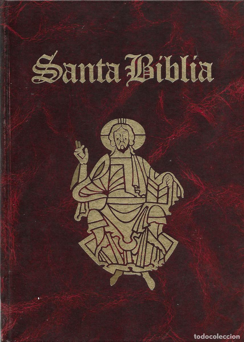 Libros de segunda mano: Religi&oacute;n. Santa B&iacute;blia. La Sagrada Biblia de la Fam&iacute;lia Cat&oacute;lica. Con m&aacute;s de un centenar de ilustrac