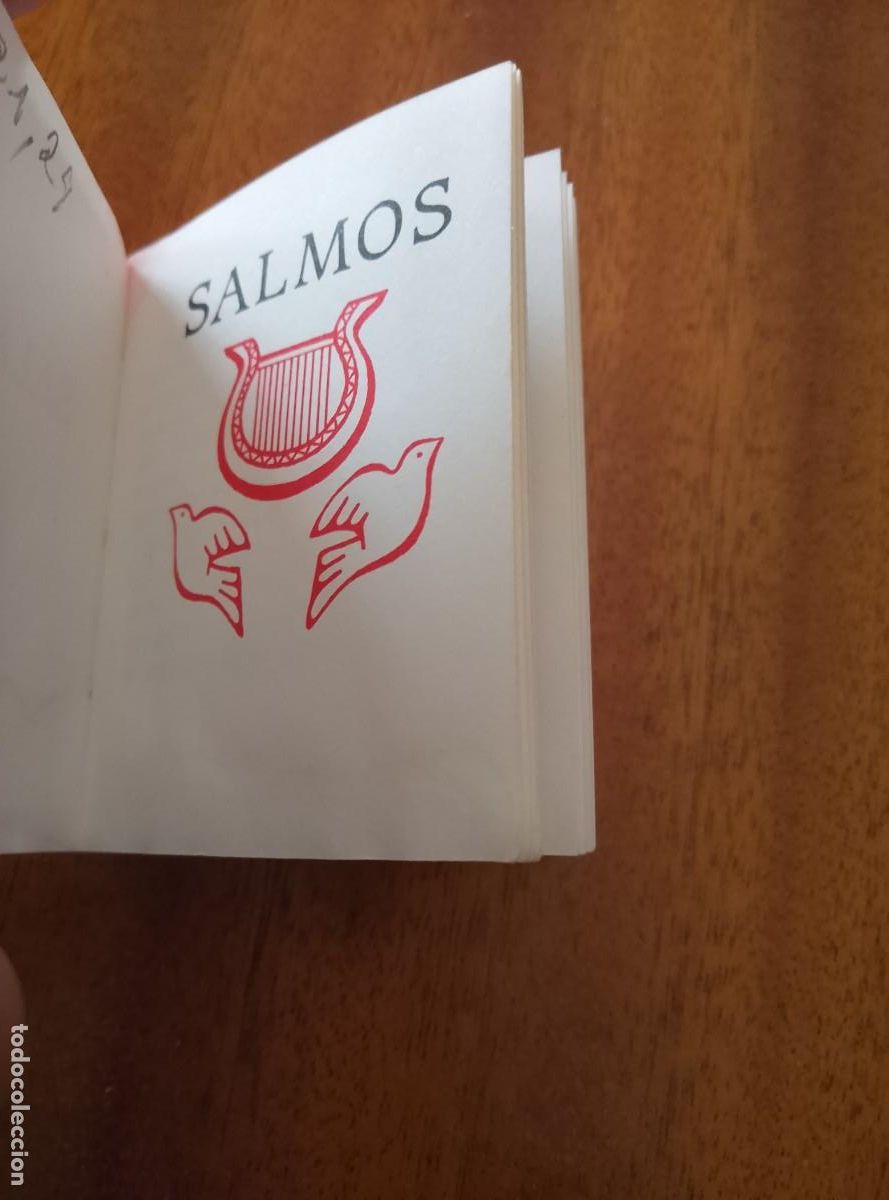Libros de segunda mano: Libro de Salmos. Formato Lilliput - Foto 3