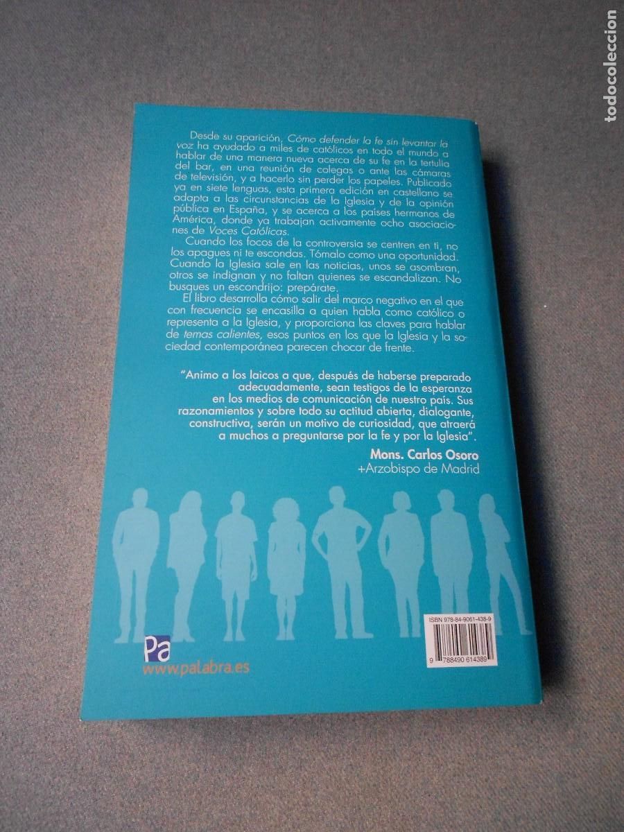 Libros de segunda mano: COMO DEFENDER LA F&Eacute;. RESPUESTAS CIVILIZADAS. - Foto 5