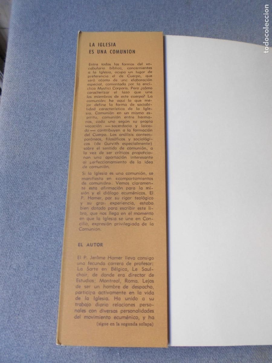 Libros de segunda mano: LA IGLESIA ES UNA COMUNION - Foto 2