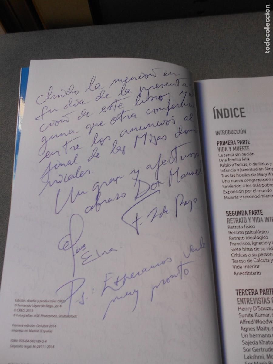 Libros de segunda mano: TERESA DE CALCUTA, LA PERSONA. - Foto 5