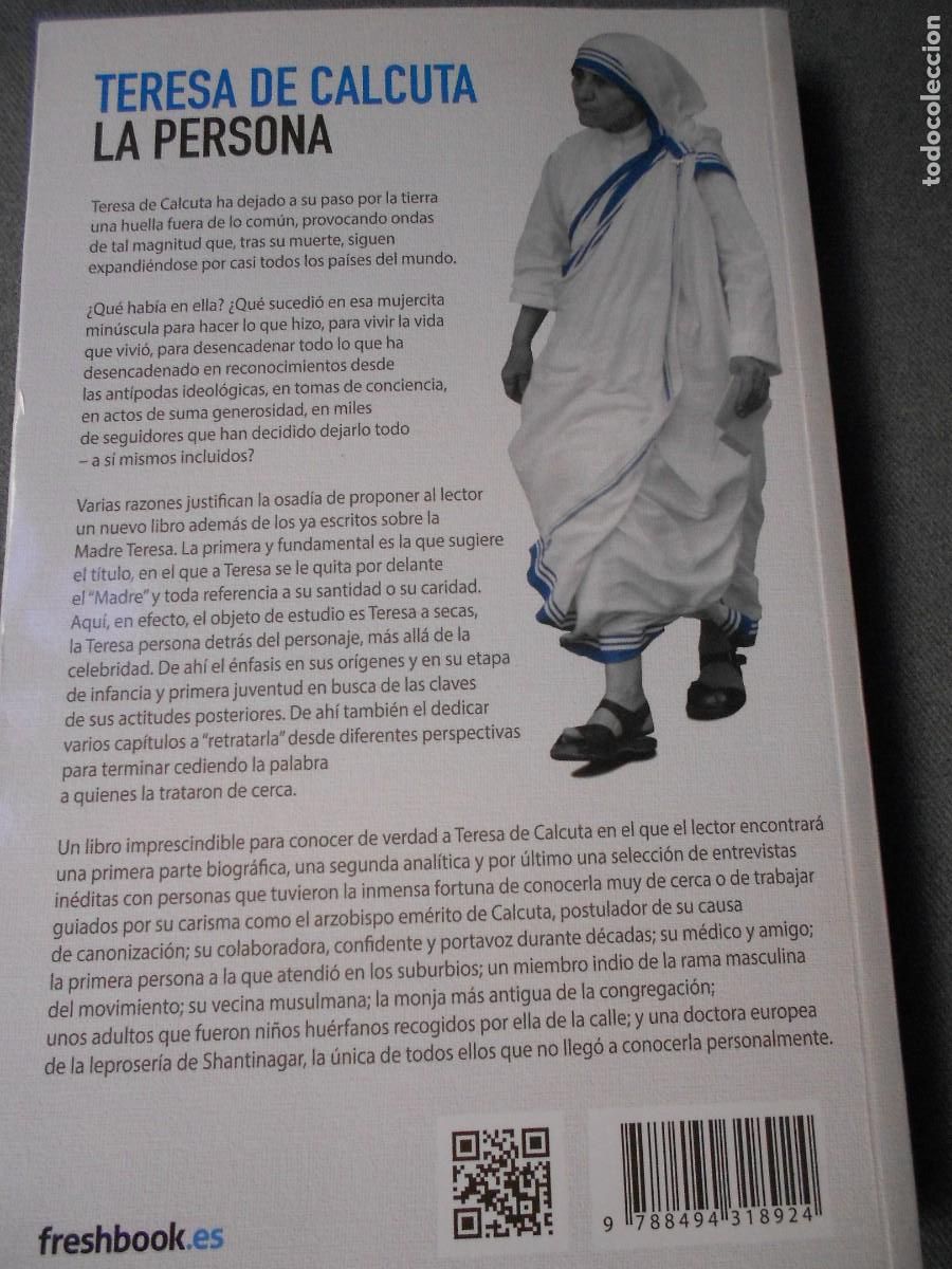 Libros de segunda mano: TERESA DE CALCUTA, LA PERSONA. - Foto 10
