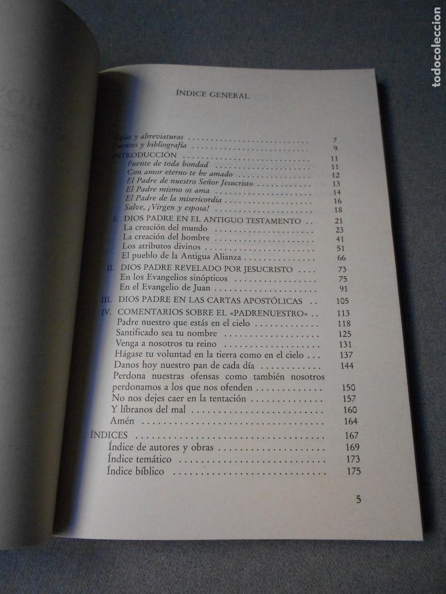 Libros de segunda mano: DIOS PADRE. EN LOS ESCRITOS PATRISTICOS. - Foto 3