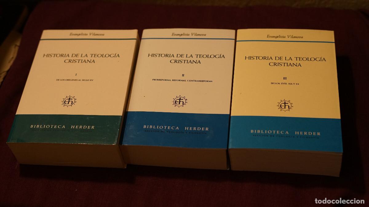 Libros de segunda mano: Evangelista Vilanova - Historia de la teolog&iacute;a cristiana - Herder 1987
