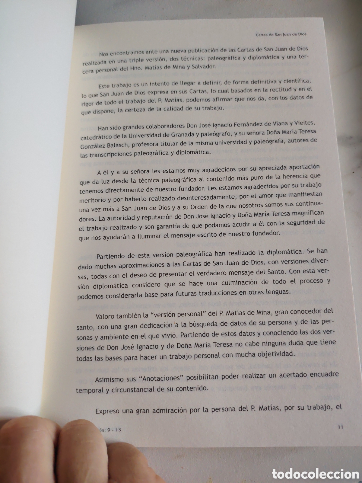 Libros de segunda mano: Cartas De San Juan de Dios - Foto 3