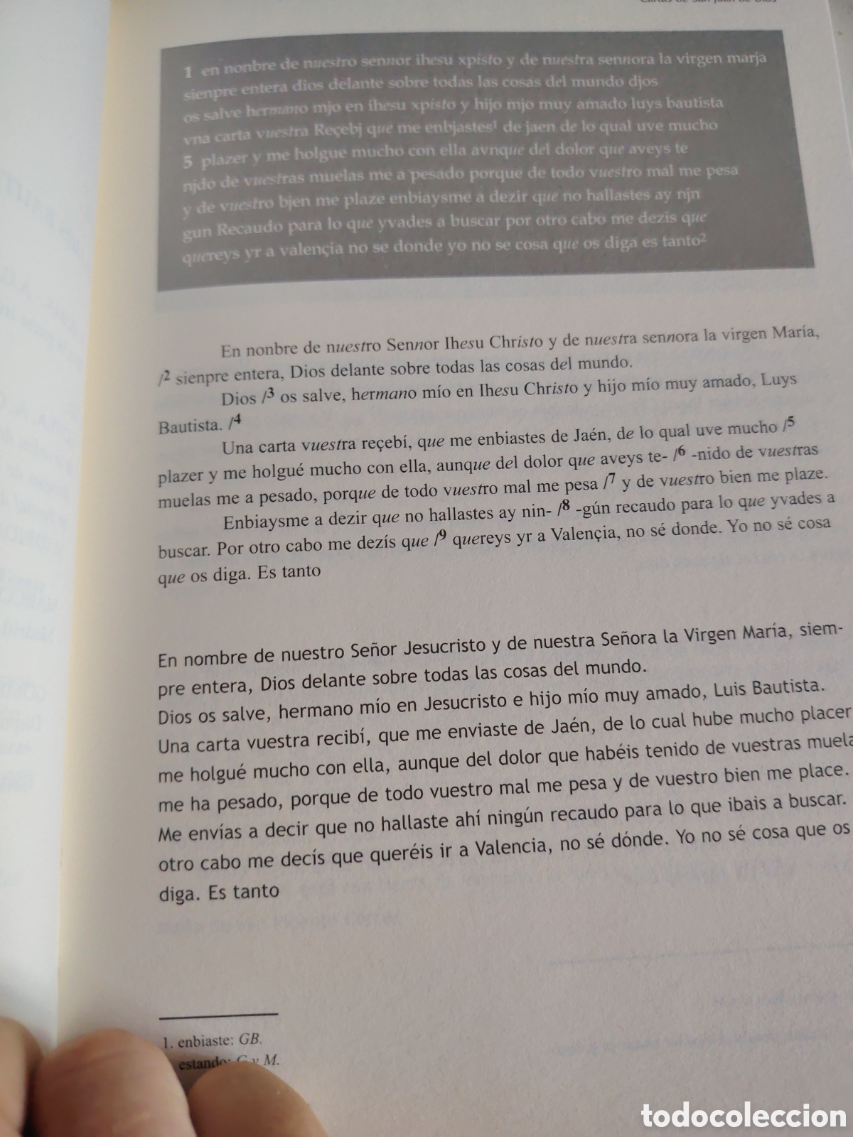 Libros de segunda mano: Cartas De San Juan de Dios - Foto 5