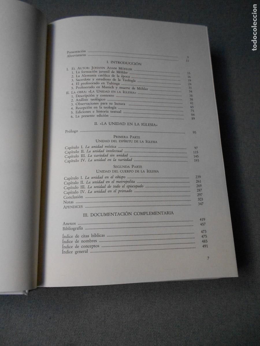 Libros de segunda mano: LA UNIDAD EN LA IGLESIA - Foto 3