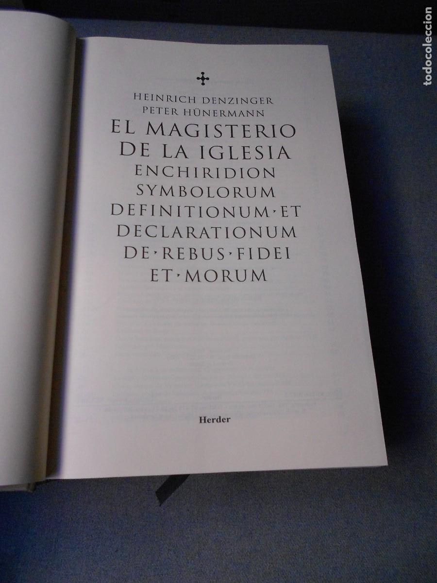 Libros de segunda mano: EL MAGISTERIO DE LA IGLESIA - Foto 3