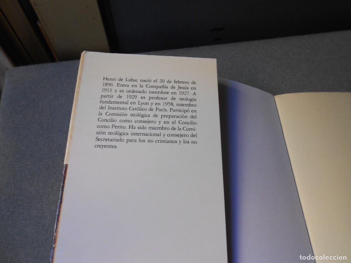 Libros de segunda mano: MEDITACION SOBRE LA IGLESIA. DE LUBAC - Foto 2