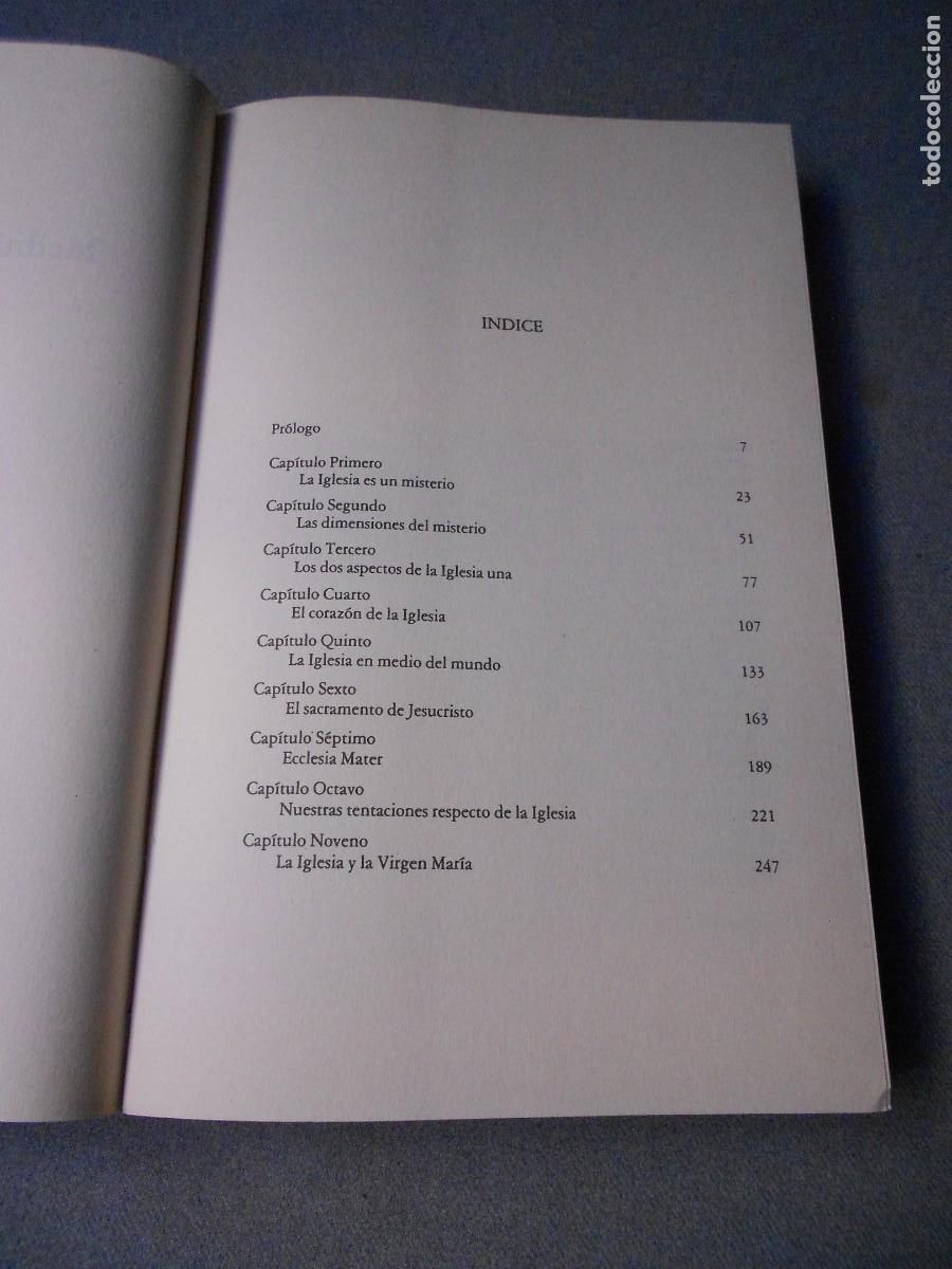 Libros de segunda mano: MEDITACION SOBRE LA IGLESIA. DE LUBAC - Foto 4