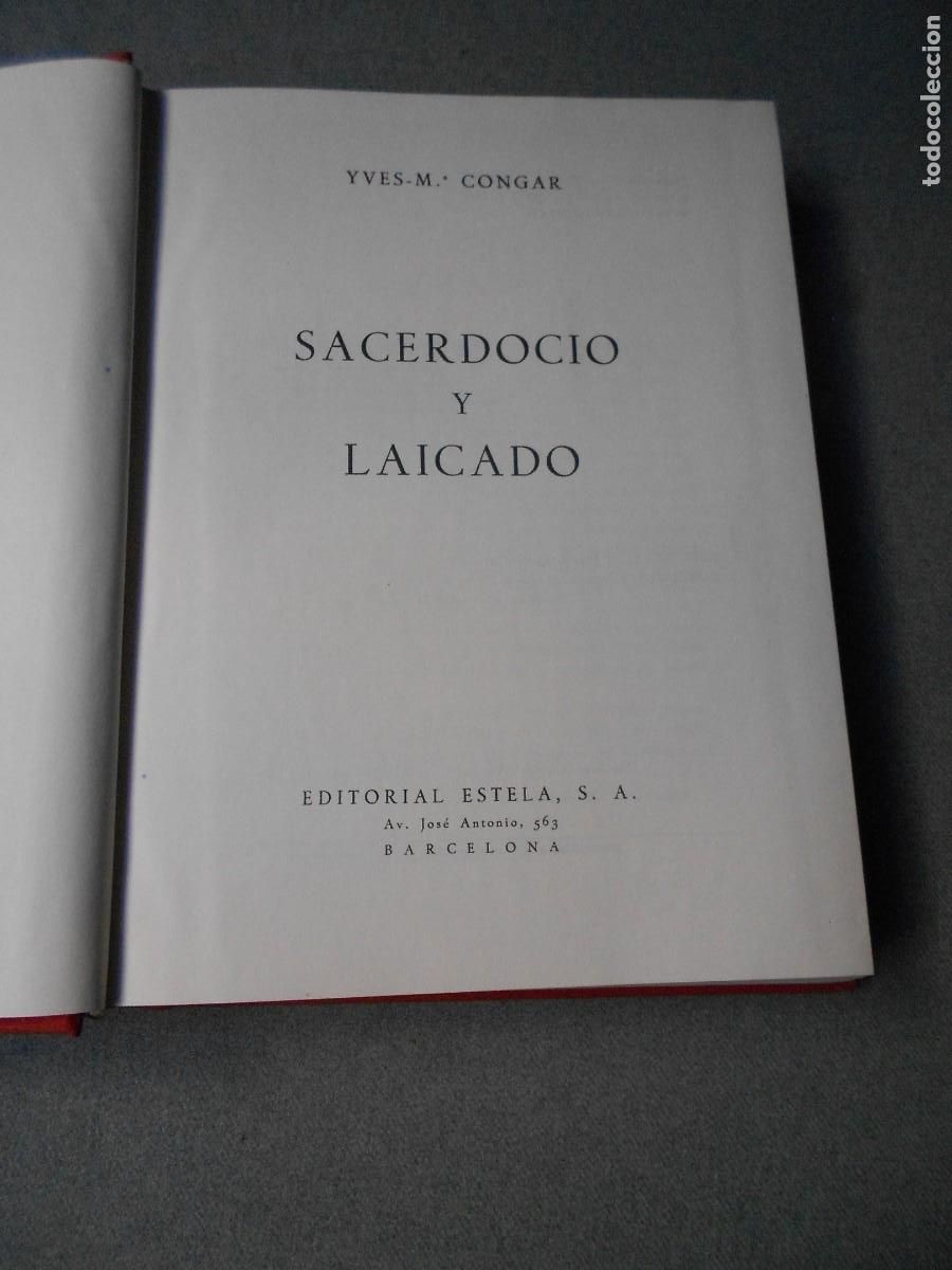 Libros de segunda mano: SACERDOCIO Y LAICADO - Foto 3