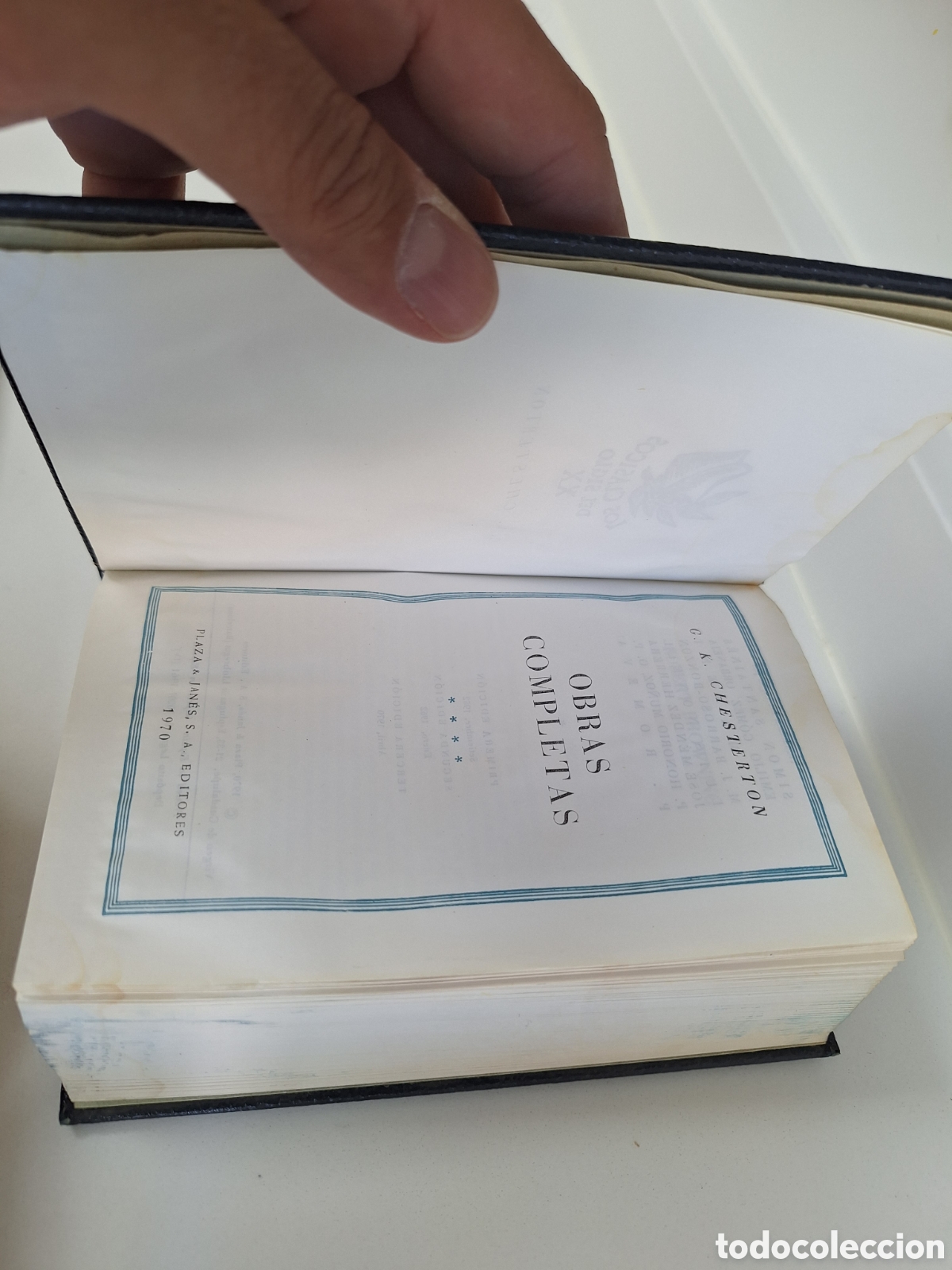 Libros de segunda mano: CHESTERTON, Obras completas, 4 tomos - Foto 7