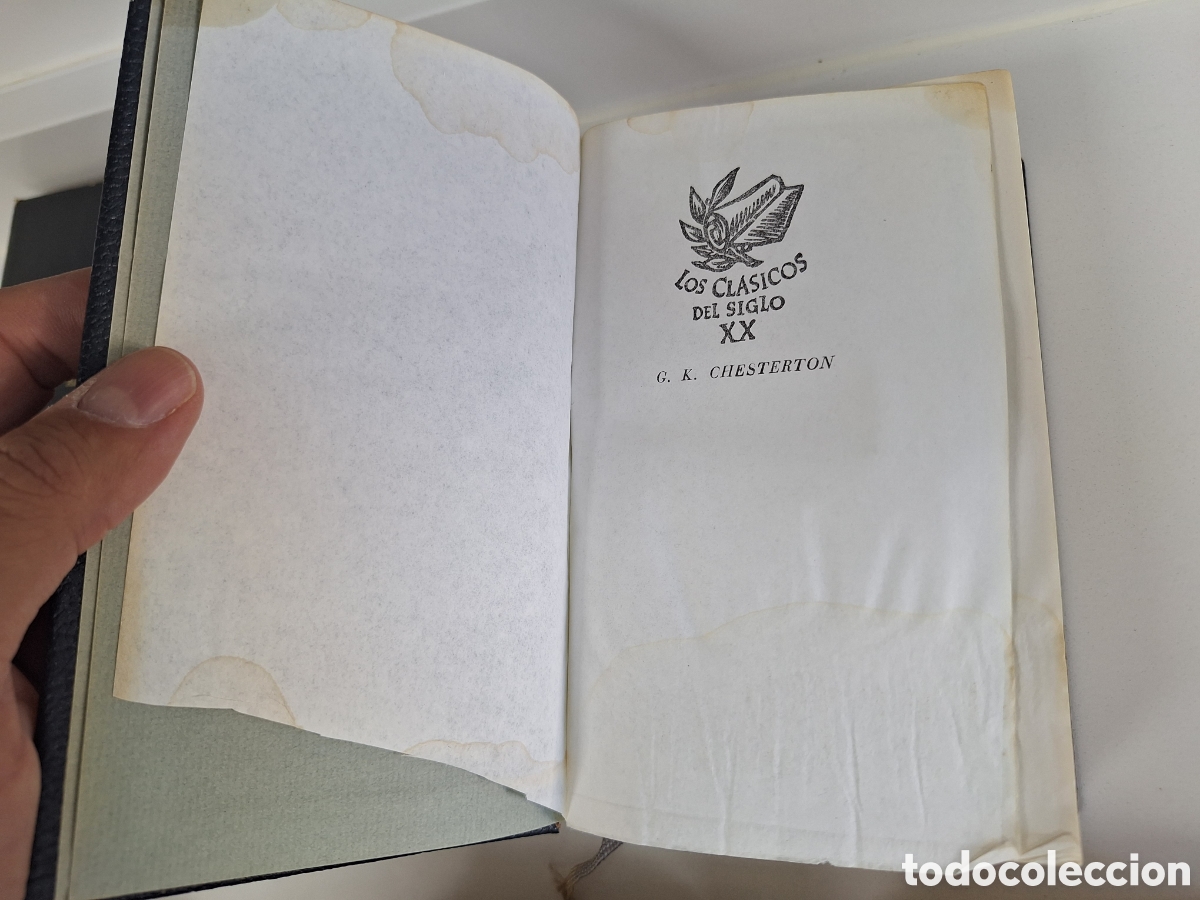 Libros de segunda mano: CHESTERTON, Obras completas, 4 tomos - Foto 9