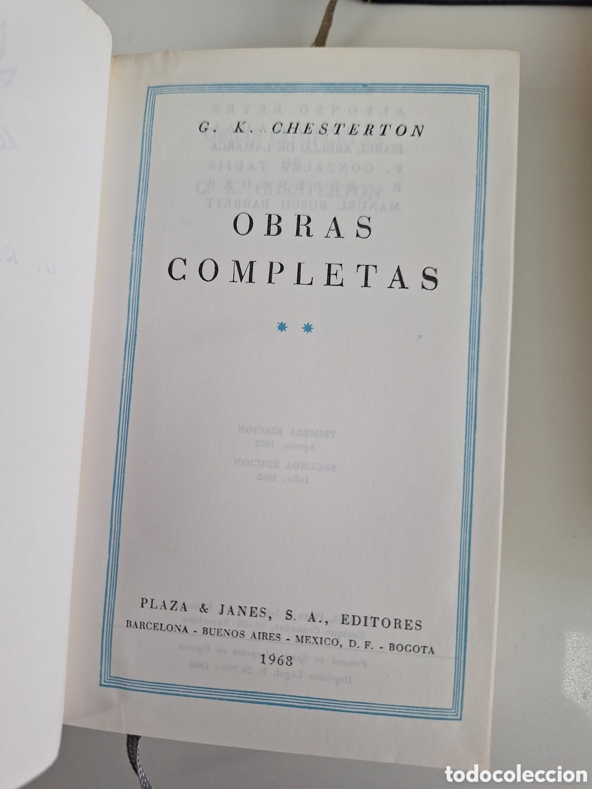 Libros de segunda mano: CHESTERTON, Obras completas, 4 tomos - Foto 12