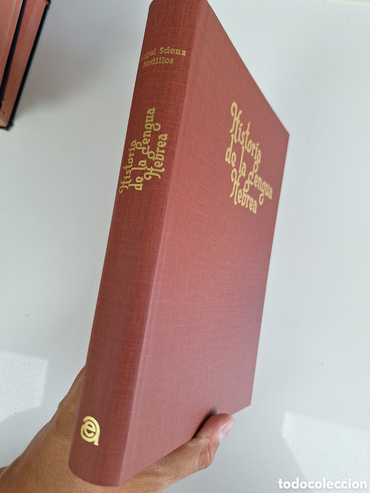 Libros de segunda mano: A. SAENZ BADILLOS, Historia de la lengua hebrea - Foto 3