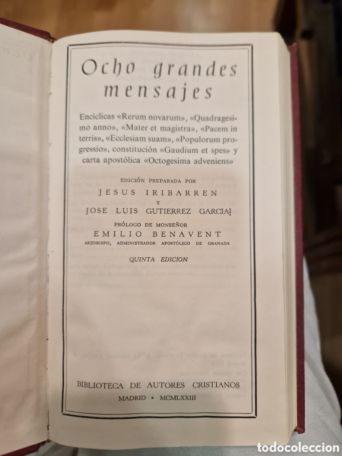 Libri di seconda mano: OCHO grandes mensajes