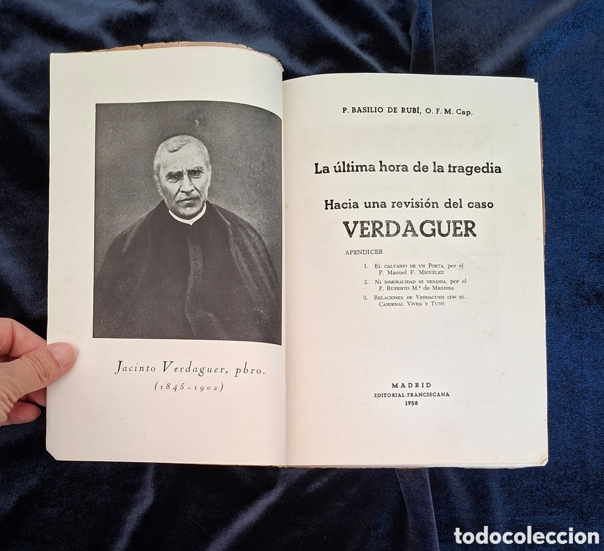 Libros de segunda mano: La &uacute;ltima hora de la tragedia, Caso Verdaguer (1958)