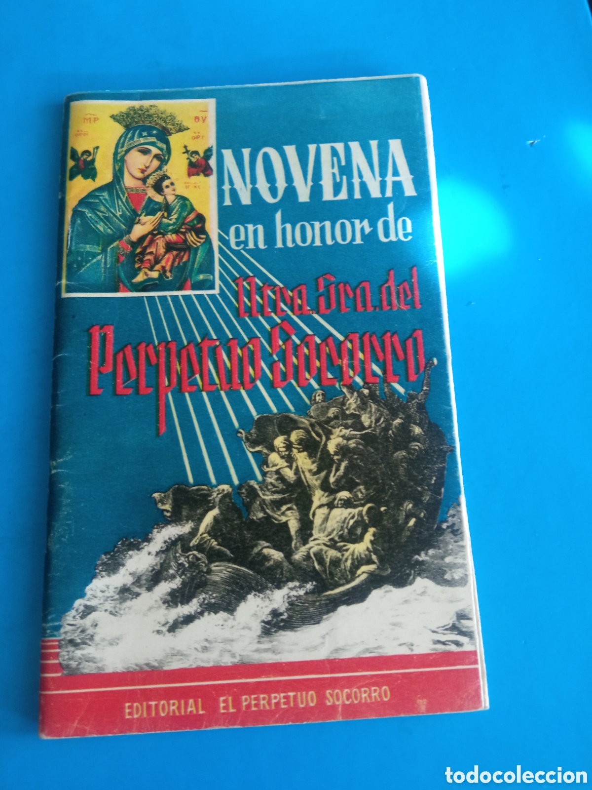 Libros de segunda mano: Novena en honor de Nuestra Se&ntilde;ora del Perpetuo Socorro de 1962, tiene 62 p&aacute;ginas