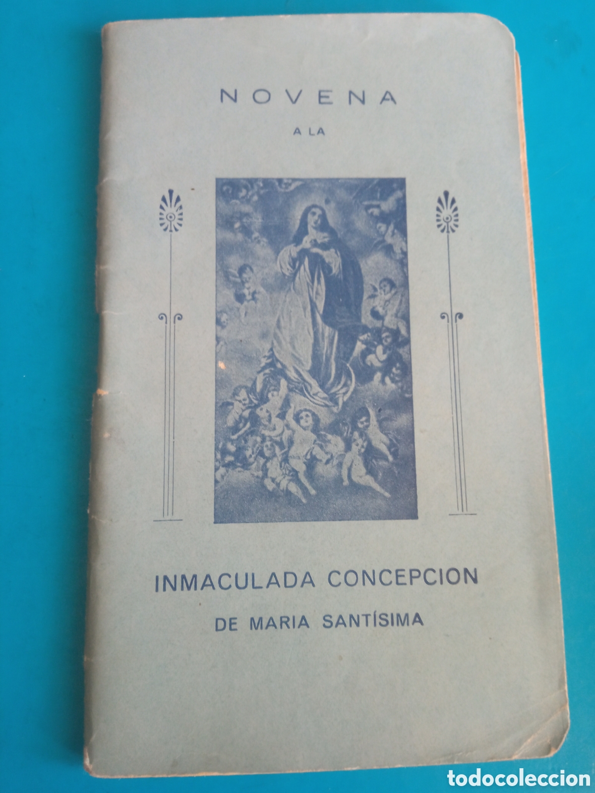 Libros de segunda mano: Novena a la Inmaculada Concepci&oacute;n de Maria Sant&iacute;sima de 1938,tiene 48 p&aacute;ginas