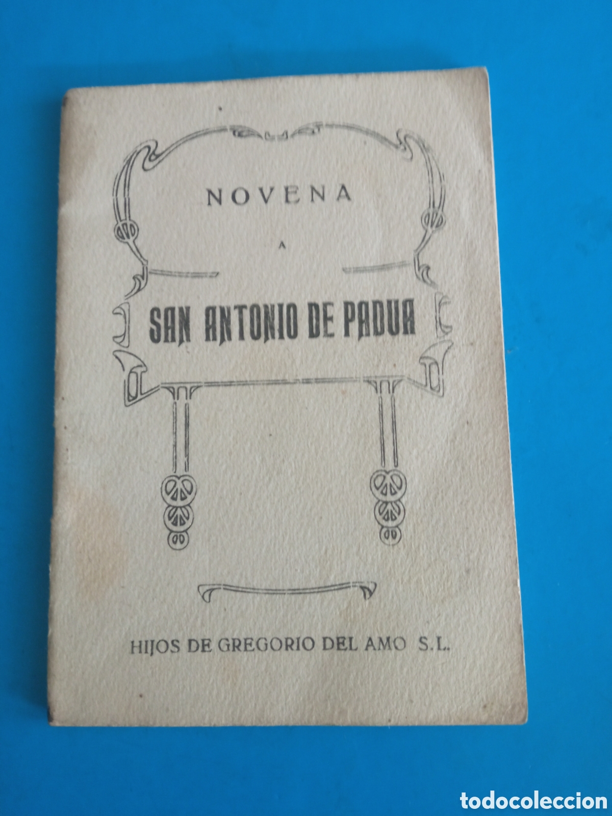 Libros de segunda mano: Novena a San Antonio de Padua de 1940,tiene 32 p&aacute;ginas