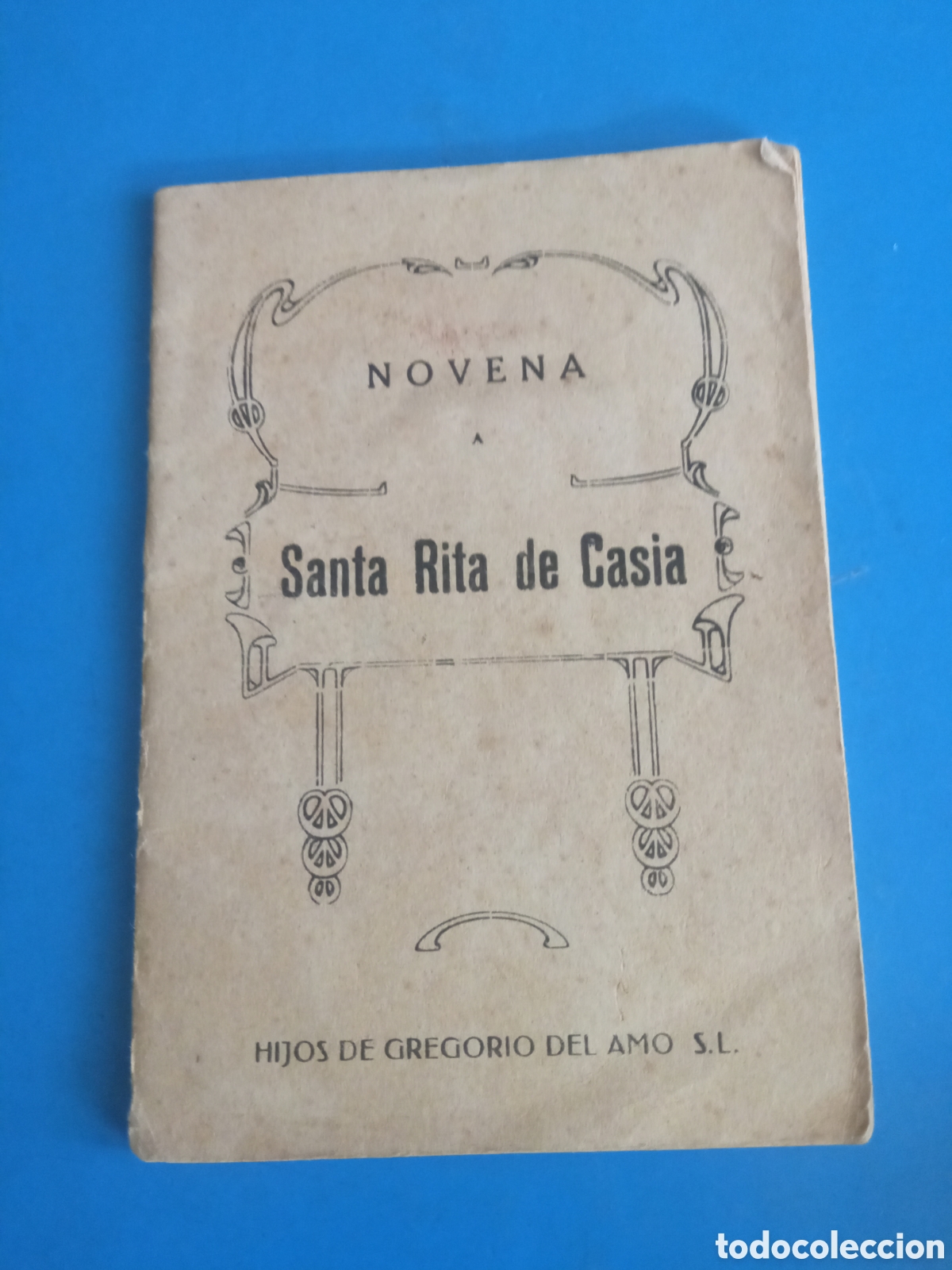 Libros de segunda mano: Antigua novena a Santa Rita de Casia de 1944,tiene 31 p&aacute;ginas
