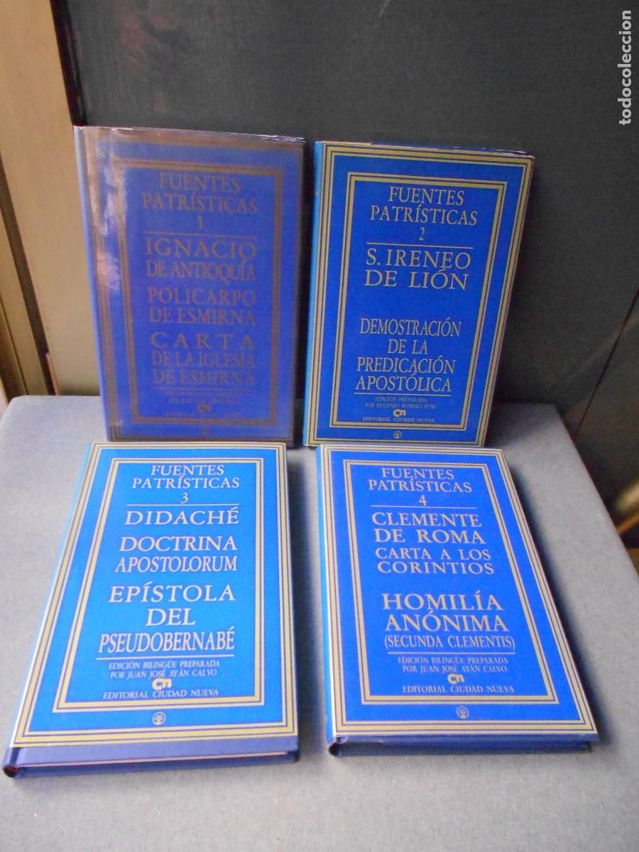 Libros de segunda mano: FUENTES PATRISTICAS.