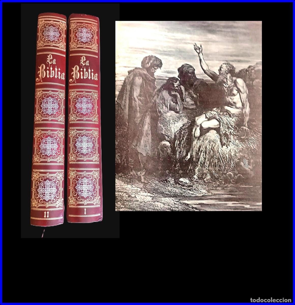 Libros de segunda mano: Biblia de Jerusal&eacute;n. 2 enormes tomos ilustrados. Ver oferta por 2 compras.