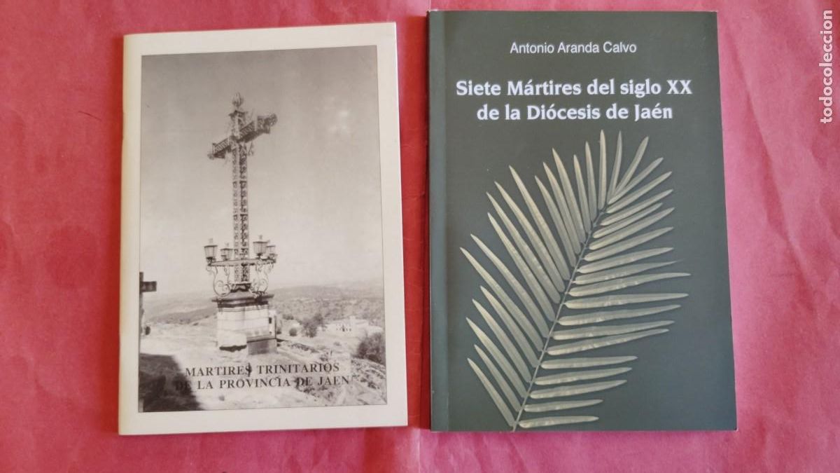Libros de segunda mano: MARTIRES TRINITARIOS DE LA PROVINCIA DE JAEN.-ANTONIO ARANDA CALVO.-SIETE MARTIRES DEL SIGLO XX.