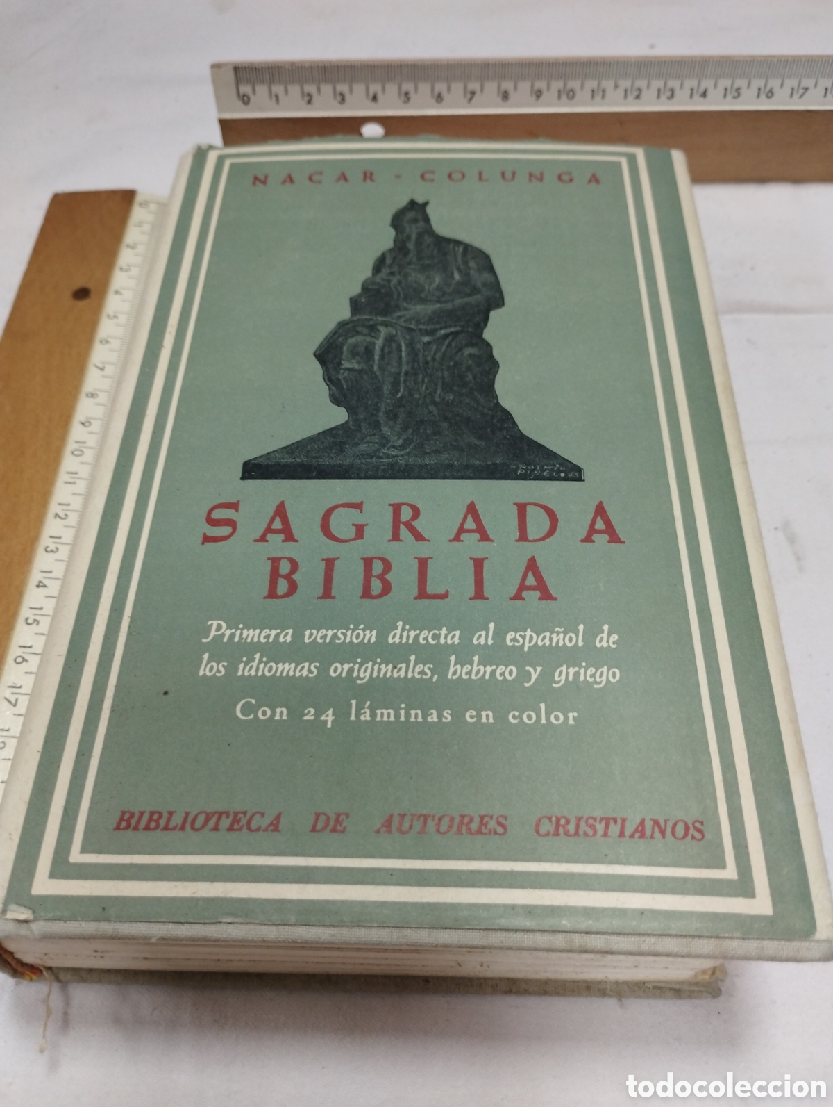 Libros de segunda mano: Sagrada Biblia. N&aacute;car - Colunga, bilbooteca de autores cristianos, 1966