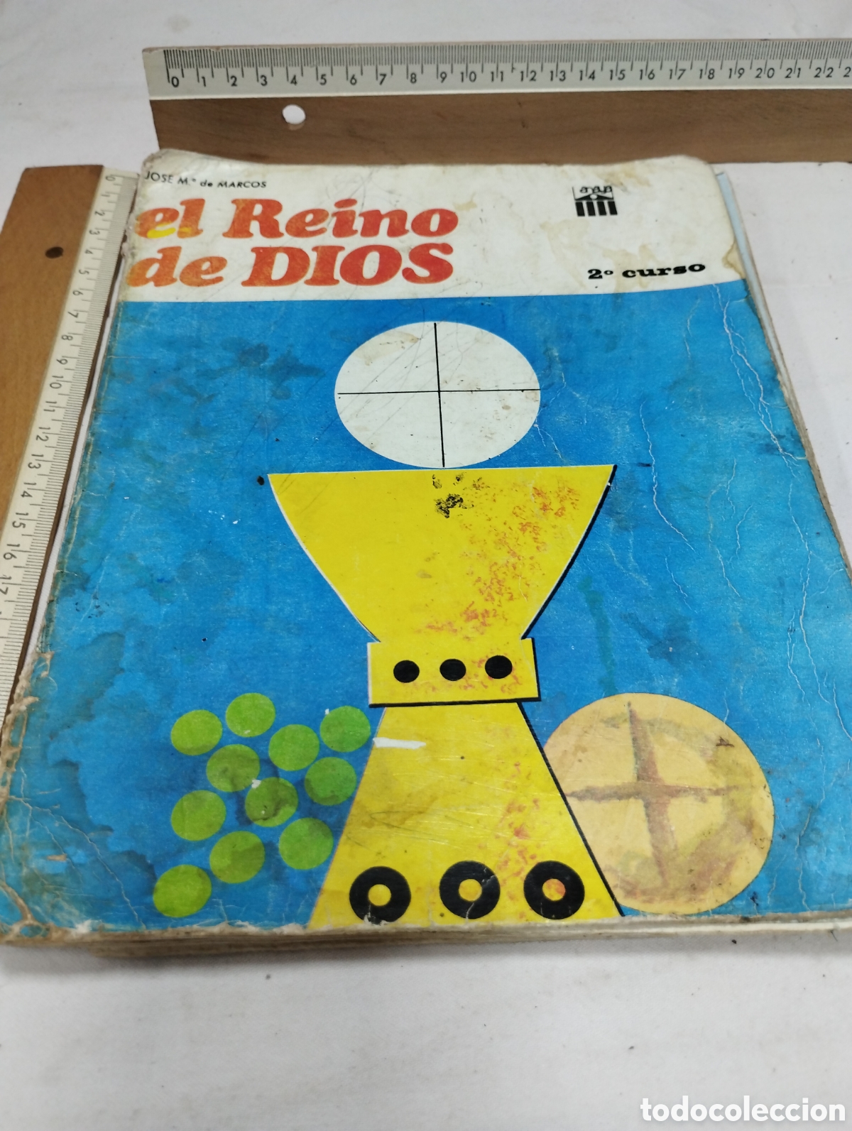 Libros de segunda mano: El reino de Dios. 2&deg; curso. Anaya, 1967